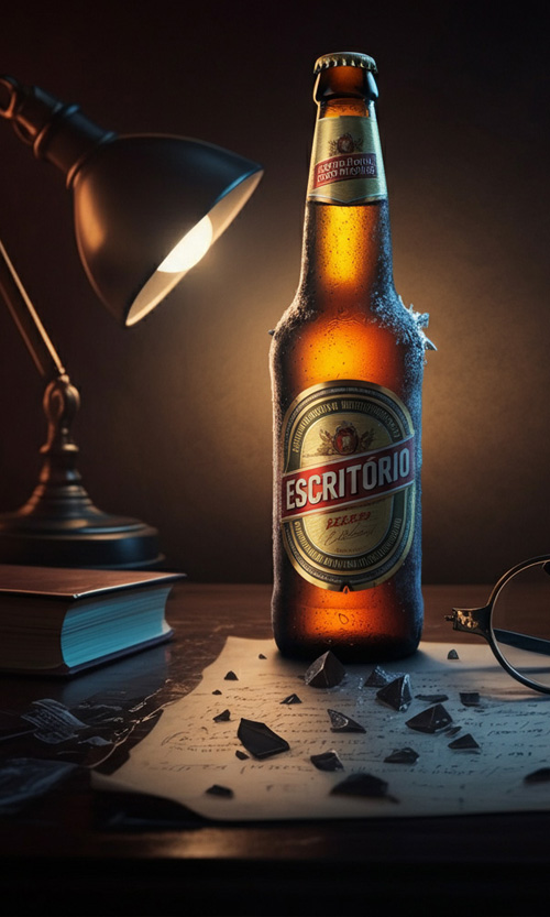 Foto de Garrafa de Cervekja Gelada